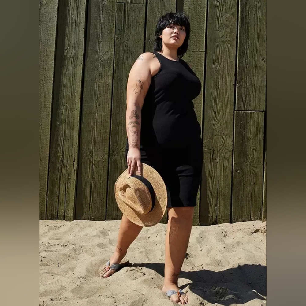 Torrid Black Midi Dress - Picture 2 of 6